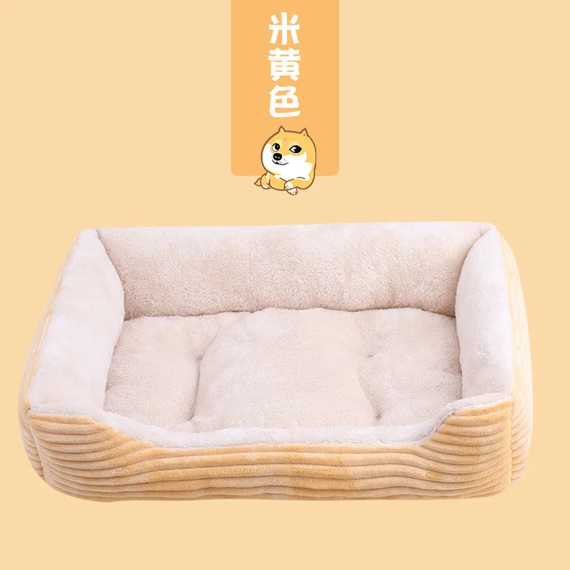 Warm Dog House Soft  Large Dog Bed