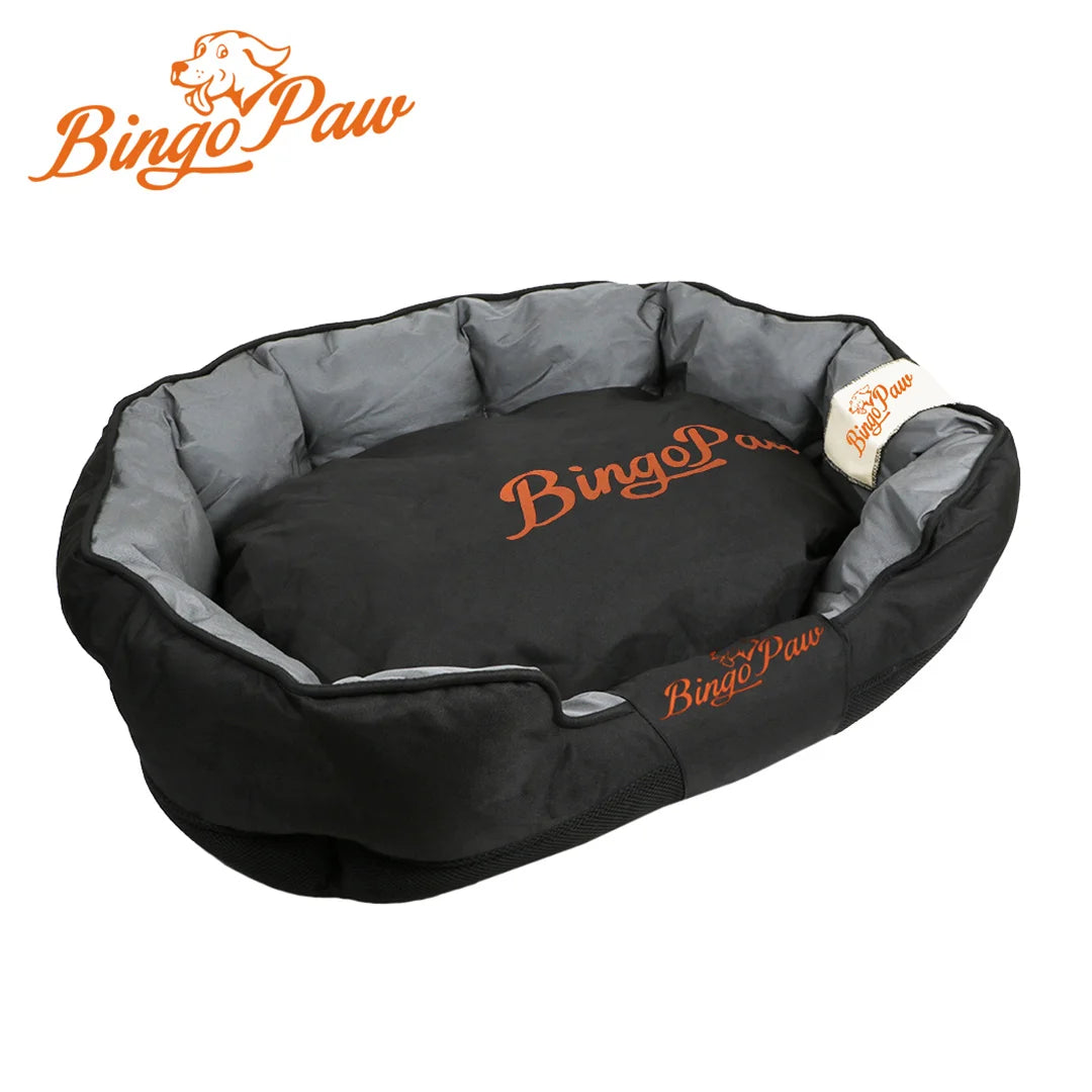 BingoPaw Large Soft Dog Bed with Removable Cushion Waterproof Sofa Dog Pet Bedding Scratch Prevention Oxford Cover