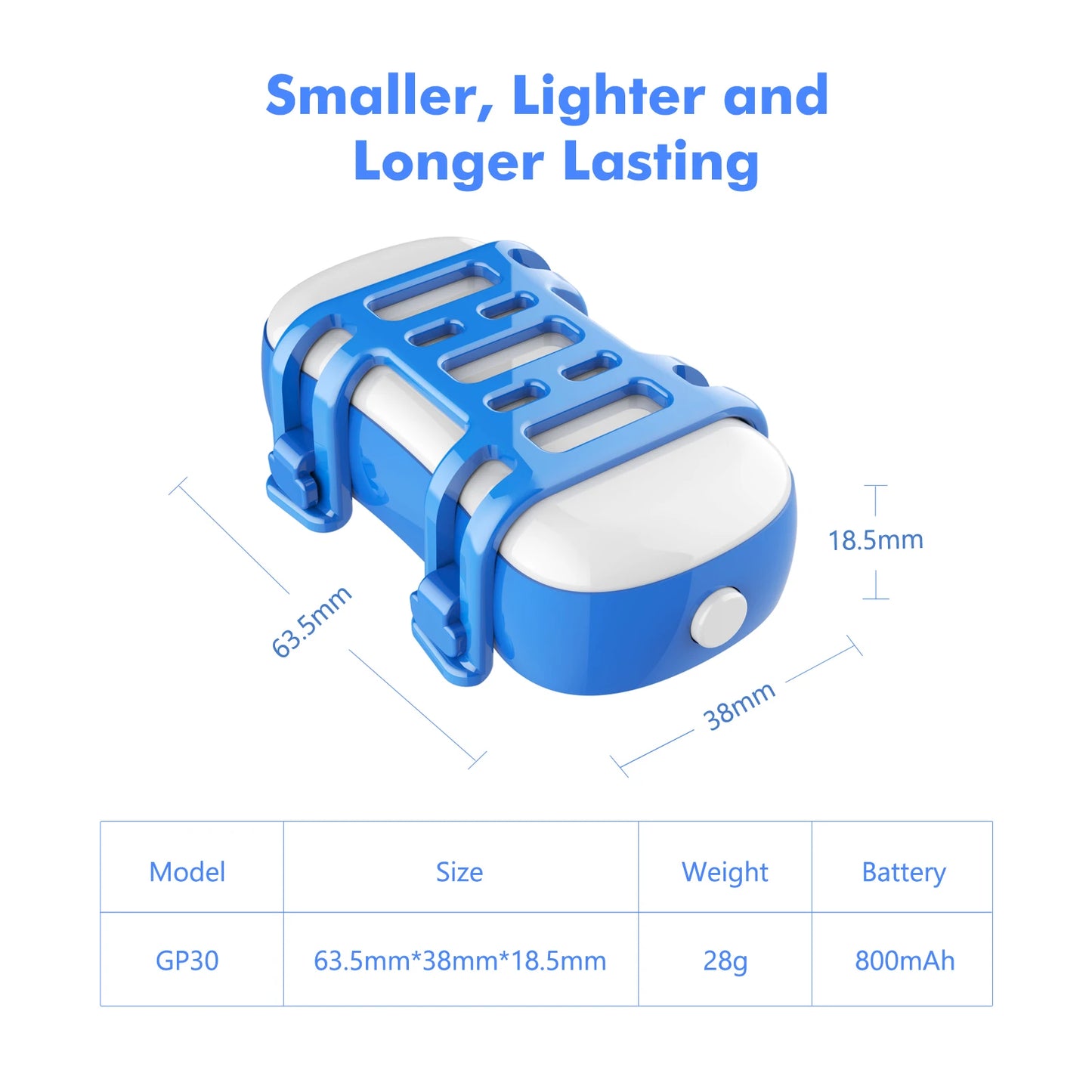 4G Dog Cat GPS Tracker for Pets - Waterproof Smart Locator with App, Live Tracking & Light/Sound Search with Subscription