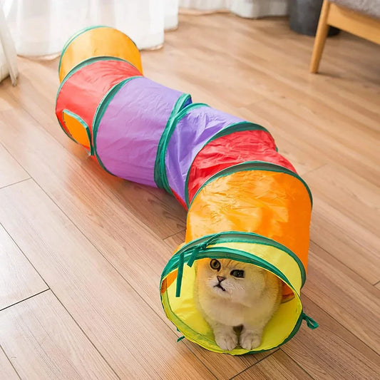1pc Cat Tunnel Tube - Foldable Cat Tube