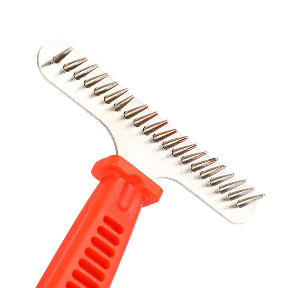 Dog Brushes for Grooming Large Dogs  Steel Comb for Golden Retriever Husky German Shepherd