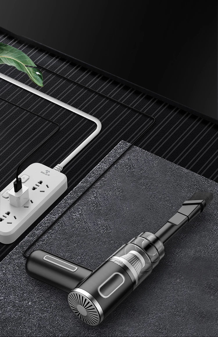 ABS Car Vacuum Cleaner Portable Powerful Wireless Vacuum Cleaner Home Carpet Cleaner Home Appliance Mini Cleaning Machine