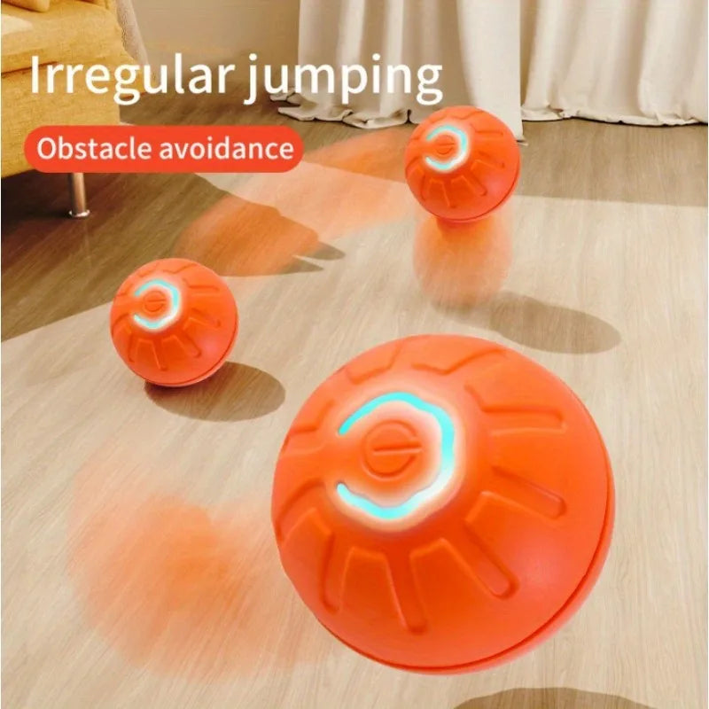 New Gravity Intelligent Jumping Ball Electric Charging Cat and Dog Toy Self Hi Pet Dog Toy Ball