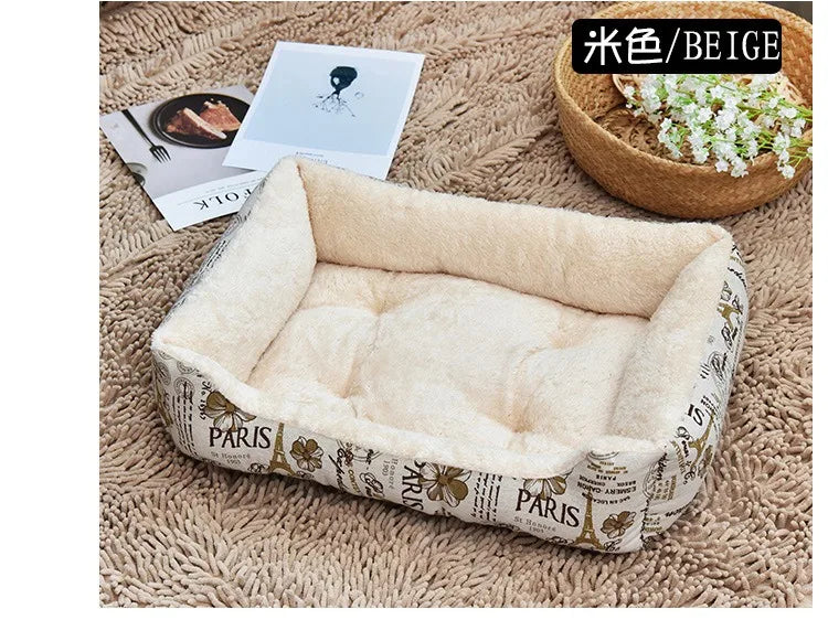 Warm Dog House Soft  Large Dog Bed