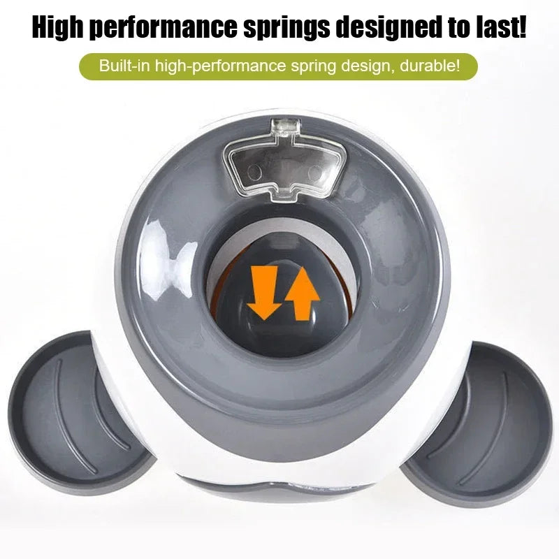 Pet Tennis Food  Reward Machine Interactive Ball Launcher Training Slow Food Toys Suitable for Cats and Dogs  Toy