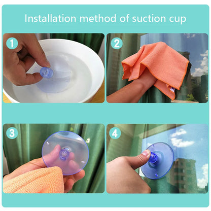 Cat Bed Hanging Window Double-Layer Pet Hammock Sunny Window Seat Kitten Nest Durable Bed for Cats Bearing 25 KG Cat Accessories