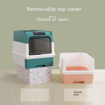 Cat Litter Basin Ultraviolet Sterilization Top-entry Oversized Fully-enclosed Cat Litter Basin Pet Supplies Drawer-type Cat Toil