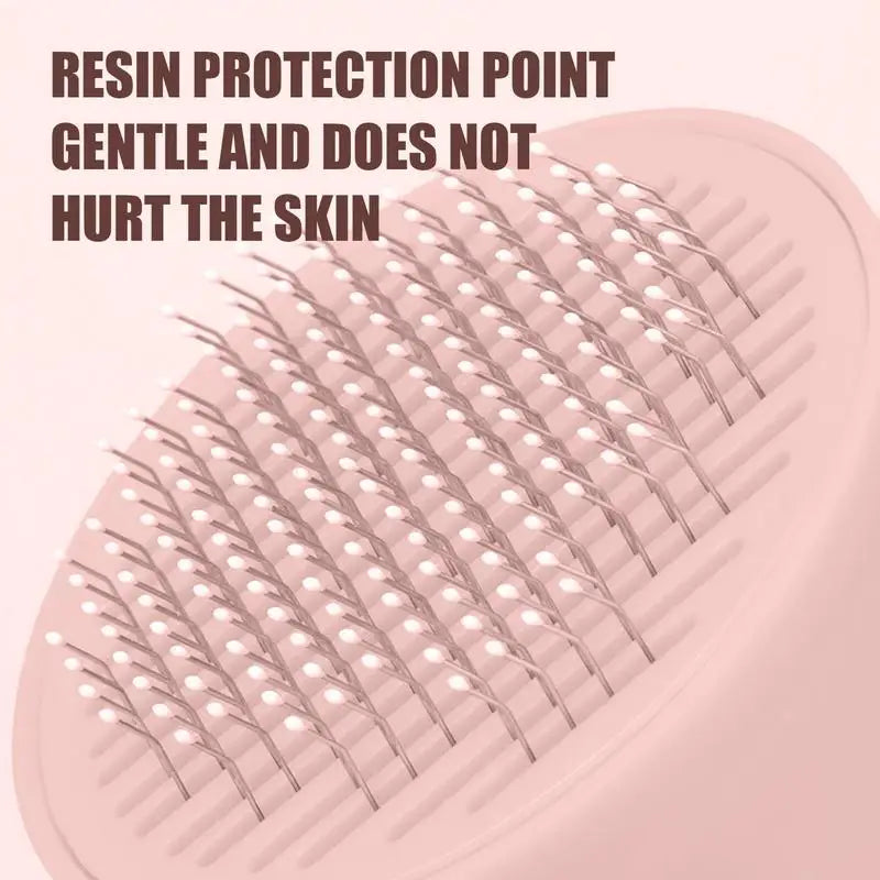 Hair Removal Comb Self Cleaning Slicker Brush For Dog Cat Hair Brush Dog Hair Removal Comb Deshedding Brush Pet Grooming Brush