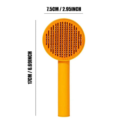 Hair Removal Comb Self Cleaning Slicker Brush For Dog Cat Hair Brush Dog Hair Removal Comb Deshedding Brush Pet Grooming Brush