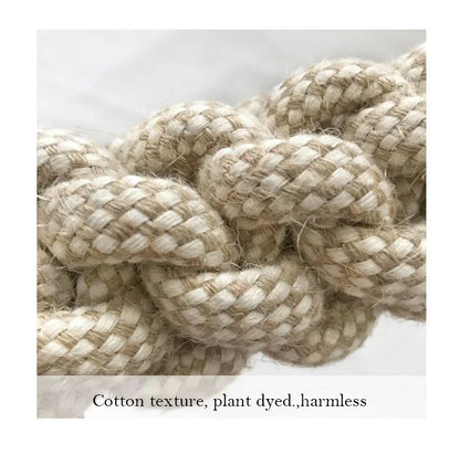 1Pc Cat Dog Knot Toy Cleaning Teeth Grinding Teeth Interest Interactive Wear Resistant Knot Toy Play Entertainment Pet Supplies