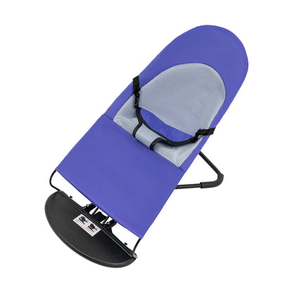 Pet Rocking Chair, Stainless Steel Bracket, Height Adjustable,  Foldable, Portable Puppy Rocker Bed with Anti-slip Pads for Home