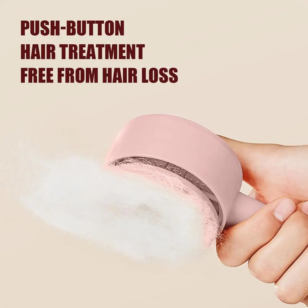 Hair Removal Comb Self Cleaning Slicker Brush For Dog Cat Hair Brush Dog Hair Removal Comb Deshedding Brush Pet Grooming Brush