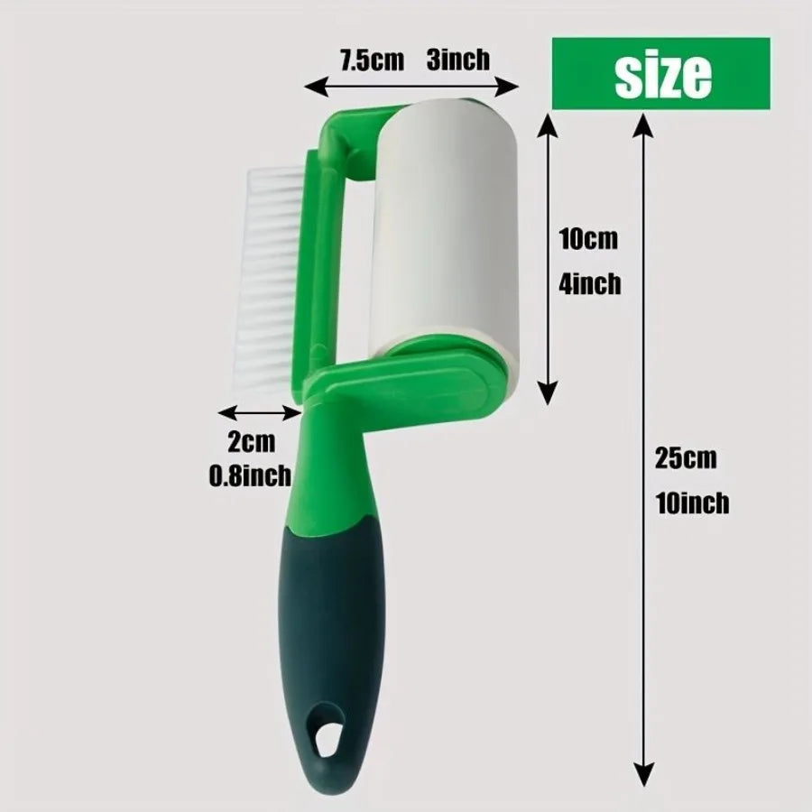 1pc Lint Rollers For Pet Hair Extra Sticky Portable Lint Remover Brush Pet Hair Remover For Dog Cat Hair Removal Clothes Furnit