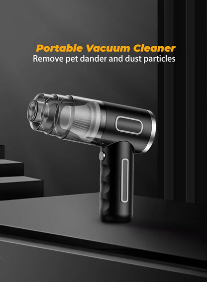 ABS Car Vacuum Cleaner Portable Powerful Wireless Vacuum Cleaner Home Carpet Cleaner Home Appliance Mini Cleaning Machine