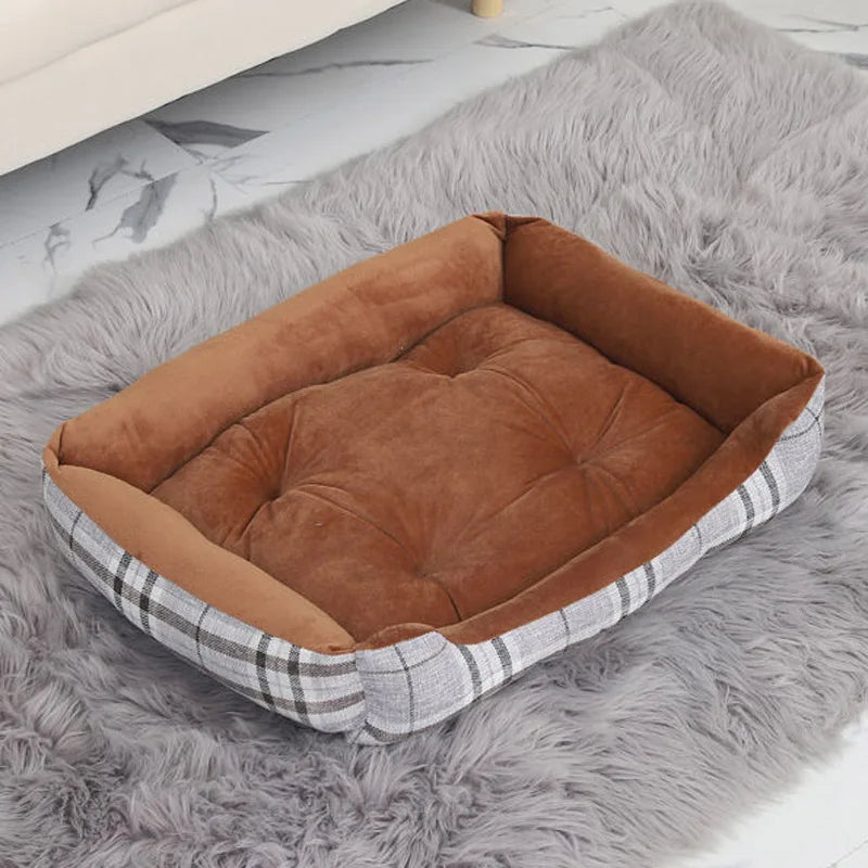Warm Dog House Soft  Large Dog Bed
