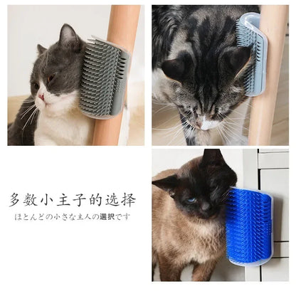 Pet Comb Removable Cat Corner Scratching Rubbing Brush Pet Hair Removal Massage Comb Pet Grooming Cleaning Supplies