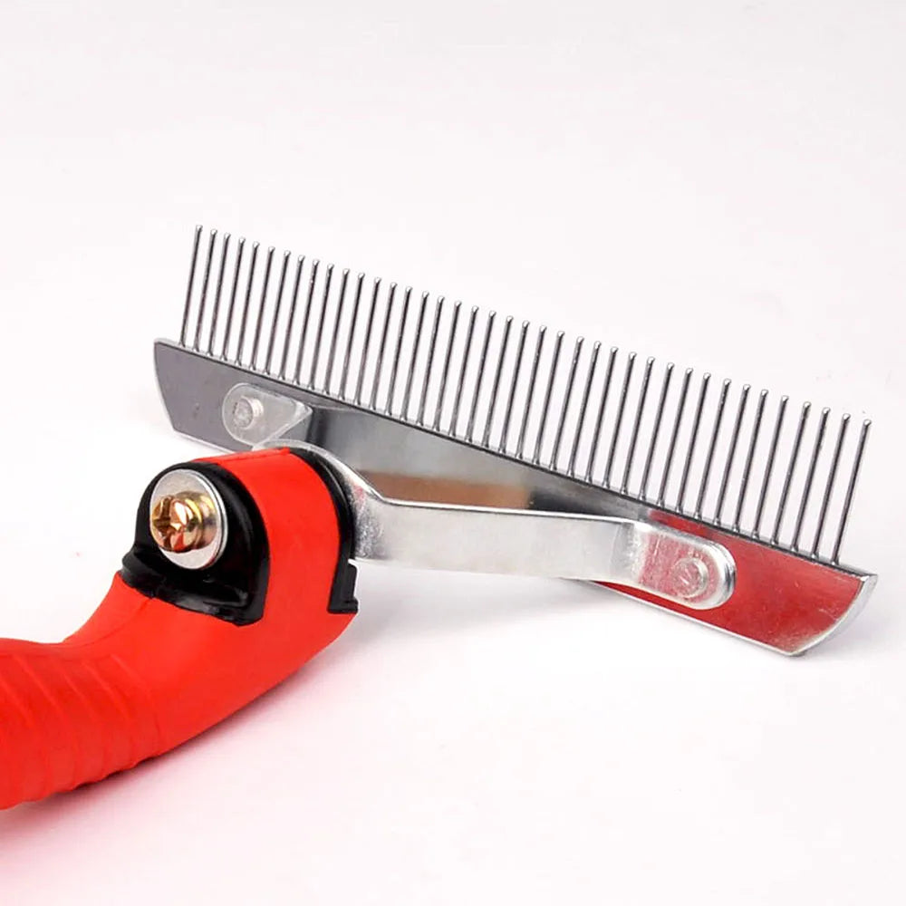 Dog Brushes for Grooming Large Dogs  Steel Comb for Golden Retriever Husky German Shepherd