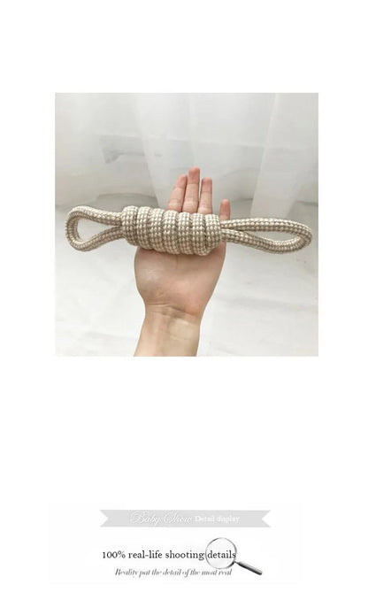 1Pc Cat Dog Knot Toy Cleaning Teeth Grinding Teeth Interest Interactive Wear Resistant Knot Toy Play Entertainment Pet Supplies