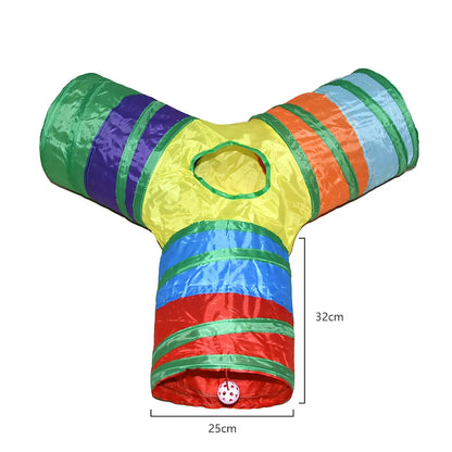 1pc Cat Tunnel Tube - Foldable Cat Tube