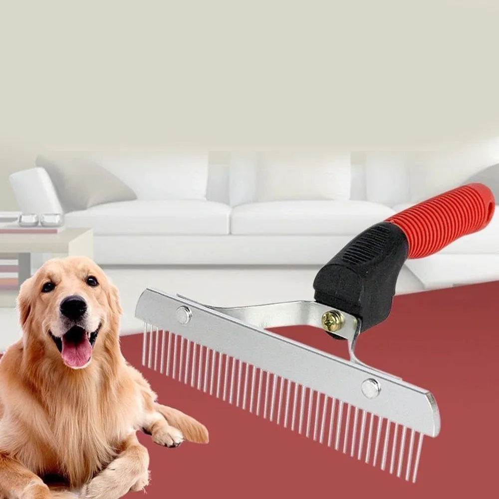 Dog Brushes for Grooming Large Dogs  Steel Comb for Golden Retriever Husky German Shepherd