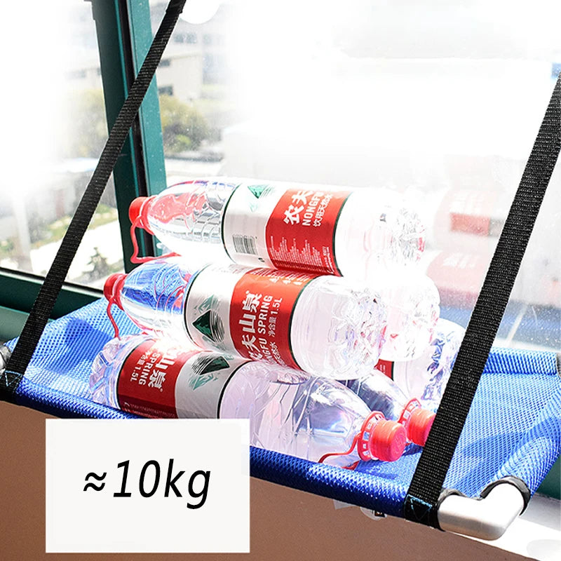 Cat Bed Hanging Window Cat Hammock Bed for Cats Comfortable Canvas Pet Hammock Kitty Sunny Window Seat Mount Bearing 10kg