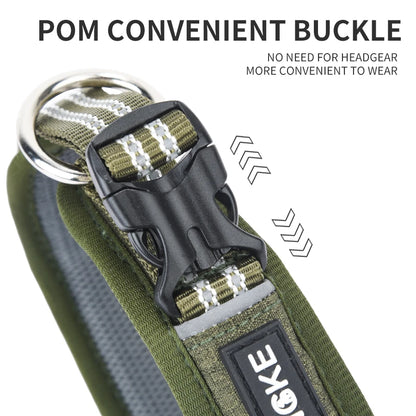 CP573--New Arrival Pet Dog Collar with High Density Webbing, Wide Kind Collar for 11-26 Neck Circumference.