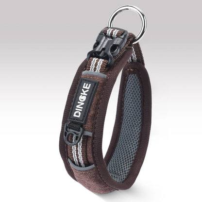 CP573--New Arrival Pet Dog Collar with High Density Webbing, Wide Kind Collar for 11-26 Neck Circumference.