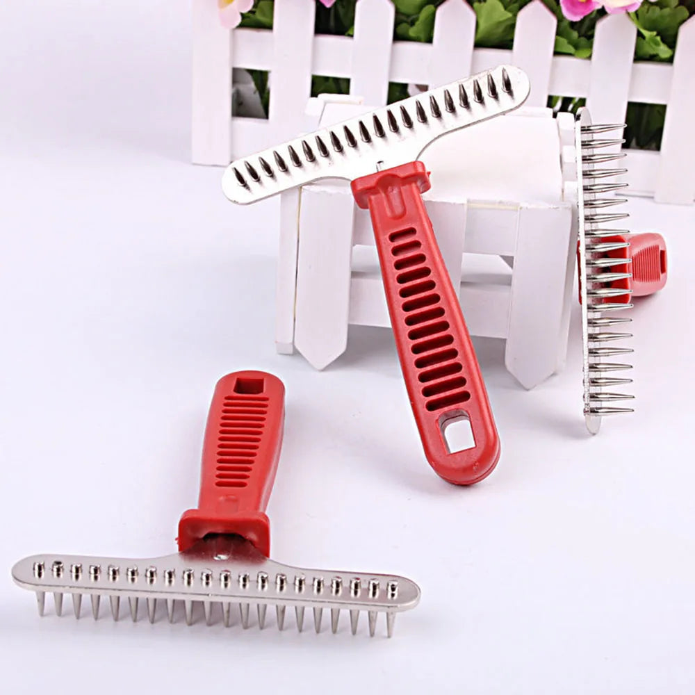 Dog Brushes for Grooming Large Dogs  Steel Comb for Golden Retriever Husky German Shepherd