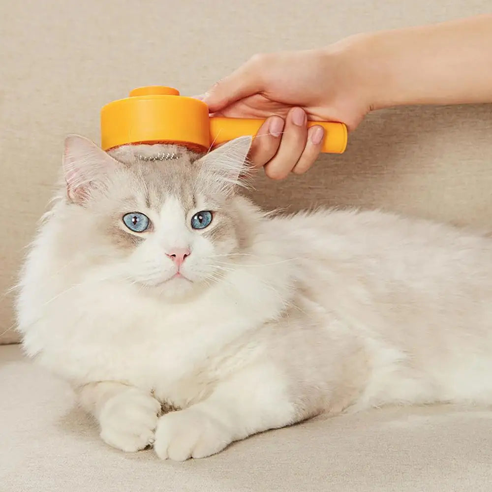 Hair Removal Comb Self Cleaning Slicker Brush For Dog Cat Hair Brush Dog Hair Removal Comb Deshedding Brush Pet Grooming Brush