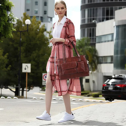 Fashionable Leather Dog Carrier Purse for Air Travel: SoftSided Pet Tote Bag with Multiple Pockets Ideal for Cats and Small Dog