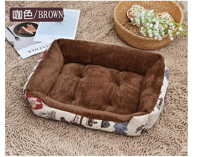 Warm Dog House Soft  Large Dog Bed