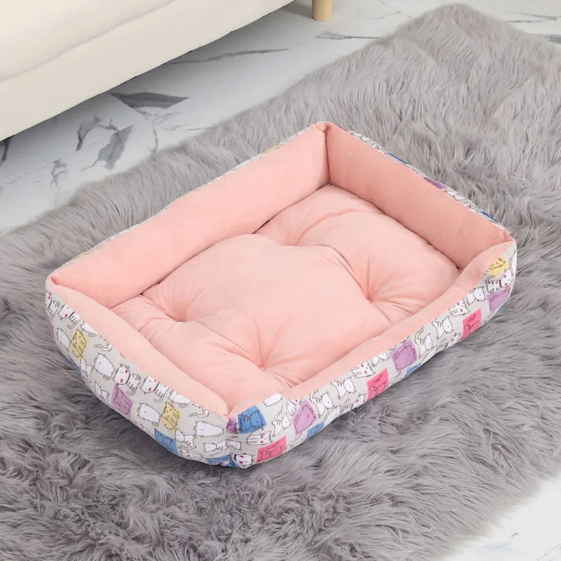 Warm Dog House Soft  Large Dog Bed