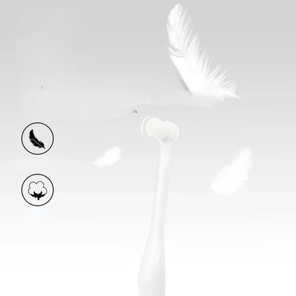 Lovely Toothbrush Burrs-free Heavy Duty Anti-crack Pet  Teeth Cleaning Brush