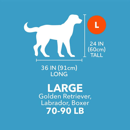 Large 40 Inch Dog Crate Plastic Carrier Heavy Duty Portable Pet Kennel Airline Approved Safe Secure Travel Crate Dogs