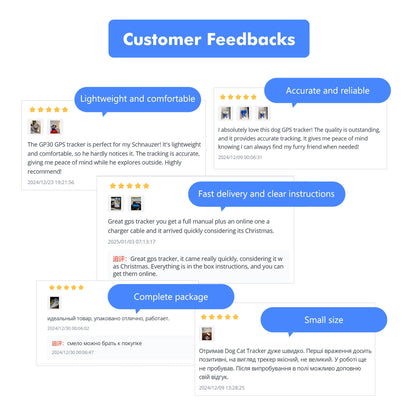 ‌4G Dog Cat GPS Tracker for Pets - Waterproof Smart Locator with App, Live Tracking & Light/Sound Search with Subscription