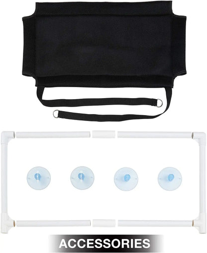 Cat Bed Hanging Window Cat Hammock Bed for Cats Comfortable Canvas Pet Hammock Kitty Sunny Window Seat Mount Bearing 10kg