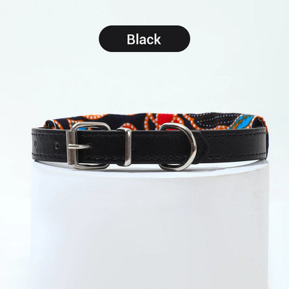 Adjustable Pets Bandana Collar PU Neck Scarf
 Triangle Scarf XS-L