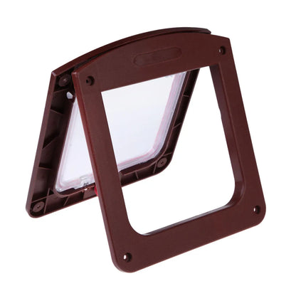 Dog Interior Door Lockable Pet Door Small Pet Gate Door Kit for Cats & Dogs