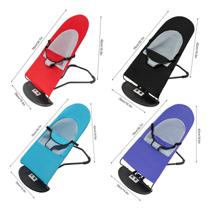 Pet Rocking Chair, Stainless Steel Bracket, Height Adjustable,  Foldable, Portable Puppy Rocker Bed with Anti-slip Pads for Home