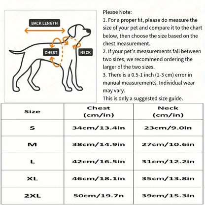 Dog Collar Dog Breast-band Double Strap for Pets Chest Suit Neck Harness Accessories Large Big Tactical Vest Puppy Harness Pets