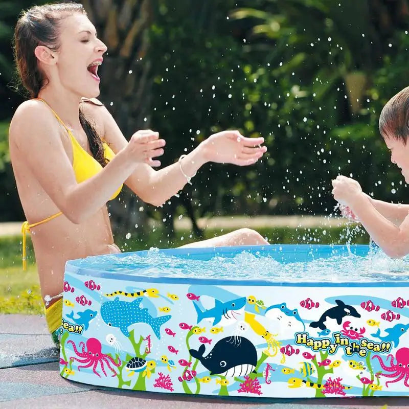 Foldable Pet Dogs Bathing Tub Swimming Pool