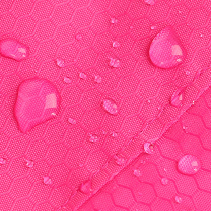 Mesh Breathable Small Dog Raincoat Reflective Durable Dog Pet Clothes with Hood Pocket Puppy Rain Jacket  Small Medium Dog