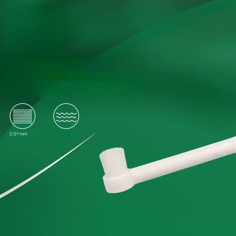 Lovely Toothbrush Burrs-free Heavy Duty Anti-crack Pet  Teeth Cleaning Brush