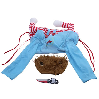 Funny Dog Horror Moviel Outfits Halloween  Jumpsuit
