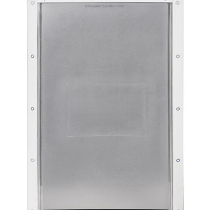 X-Large Plastic Pet Door for Dogs & Cats Up to 220 lb, Easy Installation for Interior & Exterior Doors, Weather Resistant