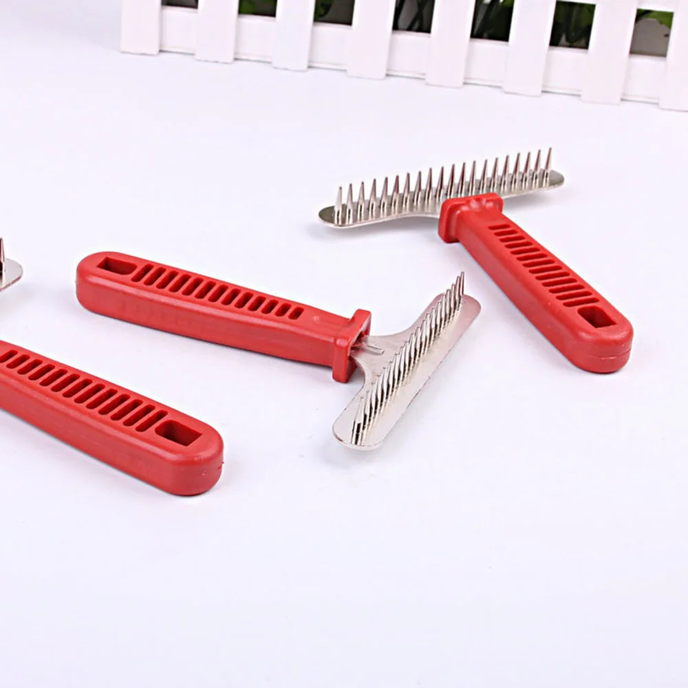 Dog Brushes for Grooming Large Dogs  Steel Comb for Golden Retriever Husky German Shepherd
