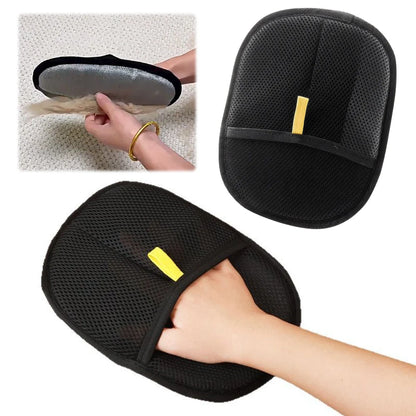 Pet Hair Remover Mitt Deshedding Brush Glove for Dog Cat Rabbit with Long/Short/Curly Hair
