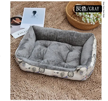 Warm Dog House Soft  Large Dog Bed